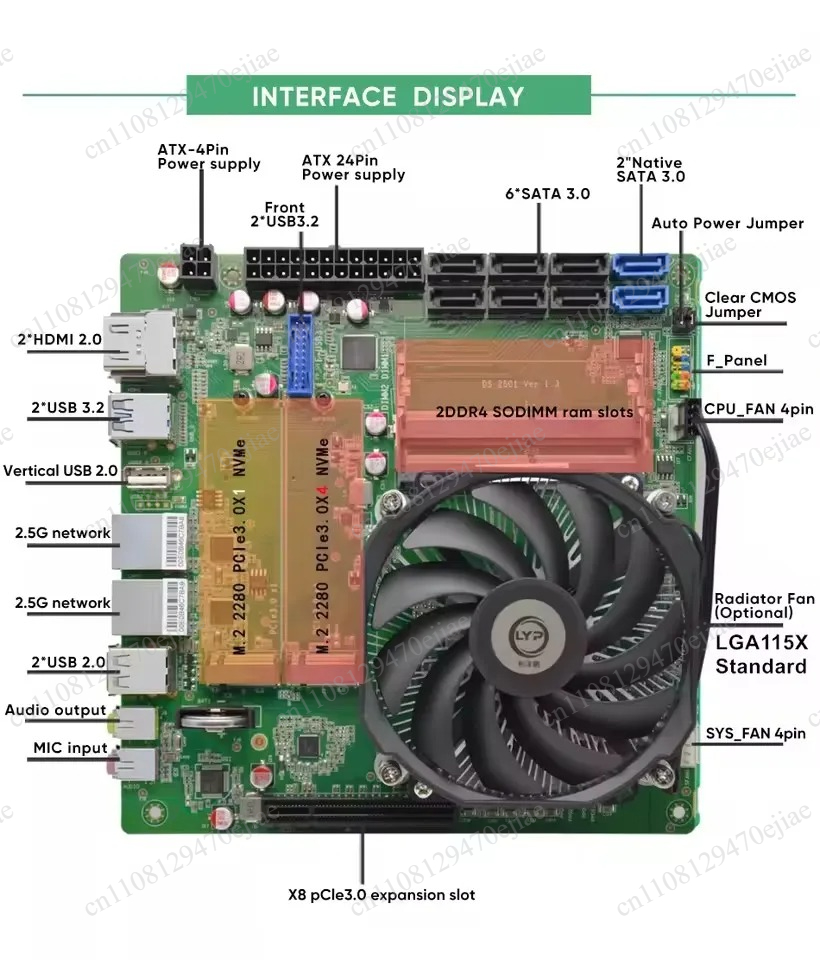 Scheda Madre Mini ITX Topton A - Mini Itx Dual 2.5G Nas Motherboard recensione e prezzo