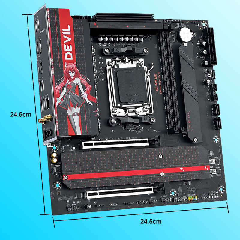 JGINYUE B650M NIGHT DEVIL Sche - X870E Atx Motherboard recensione e prezzo