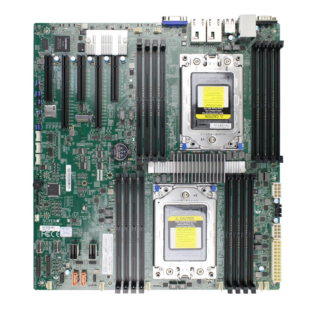 Combo Box Supermic H11DSi-NT P - Dual Socket Sp3 Epyc Motherboard recensione e prezzo