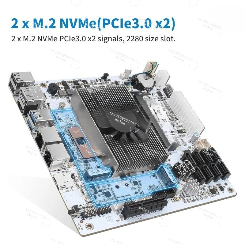 Scheda Madre Mini ITX Bianca M - Mini Itx Dual 2.5G Nas Motherboard recensione e prezzo