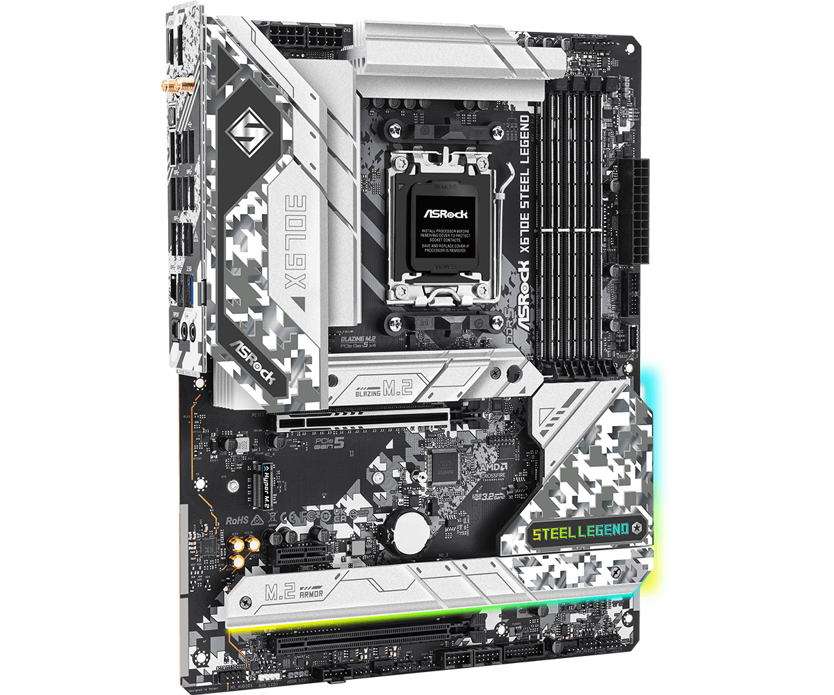 Scheda madre ASROCK X670E STEE - X870E Atx Motherboard recensione e prezzo
