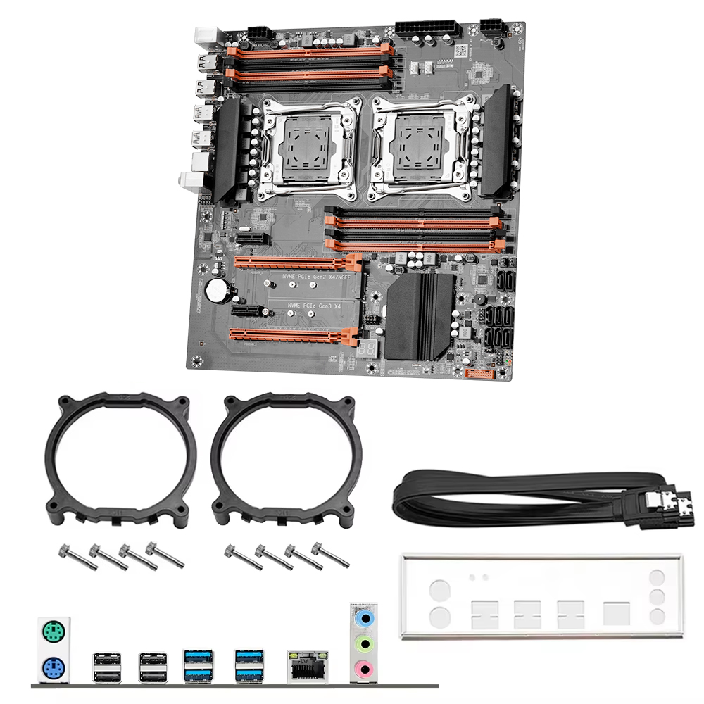 Kit Scheda Madre X99 Dual CPU  - Dual Lga2011-3 Server Motherboard Combo recensione e prezzo