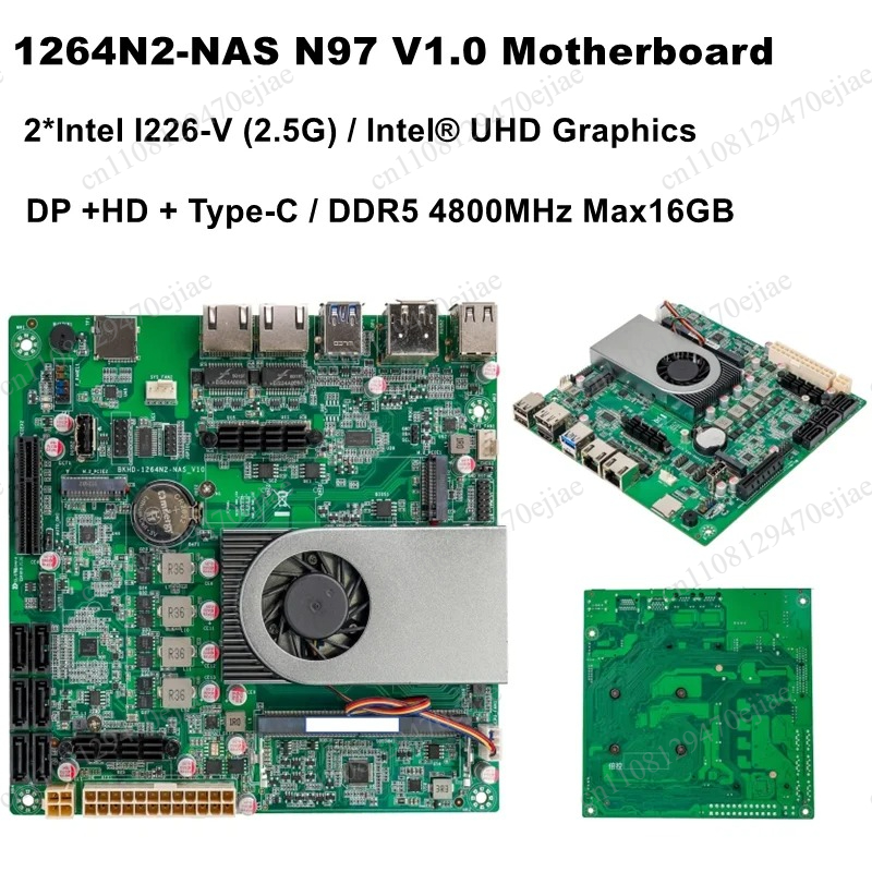 Scheda Madre NAS SZBOX N97 - S - Mini Itx Dual 2.5G Nas Motherboard recensione e prezzo
